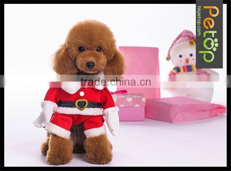 Christmas Santa claus dog clothes