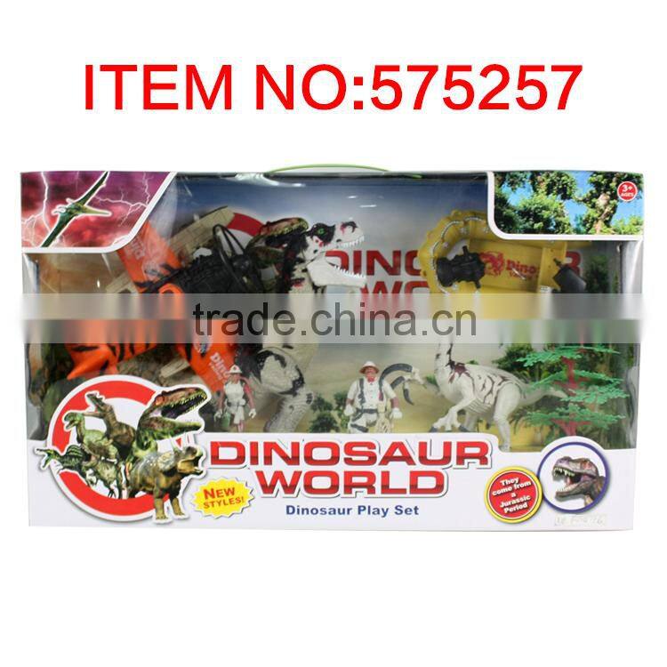 Kids education toy set dinosaur plastic toy
