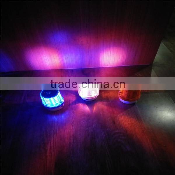 Road safety manufacturer solar amber led traffic warning light