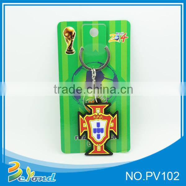 Cheap promotional popular design fashion key ring