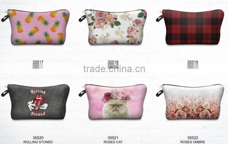 2015 10 pcs to buy factory direct sale New Arrival camouflage Promotional cosmetic bag for fashion women travel