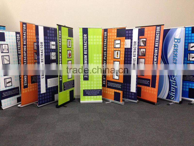 Custom weather resistance Printed Type advertising roll up display