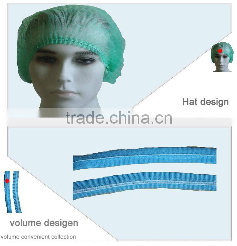 wholesale disposable non woven clip cap
