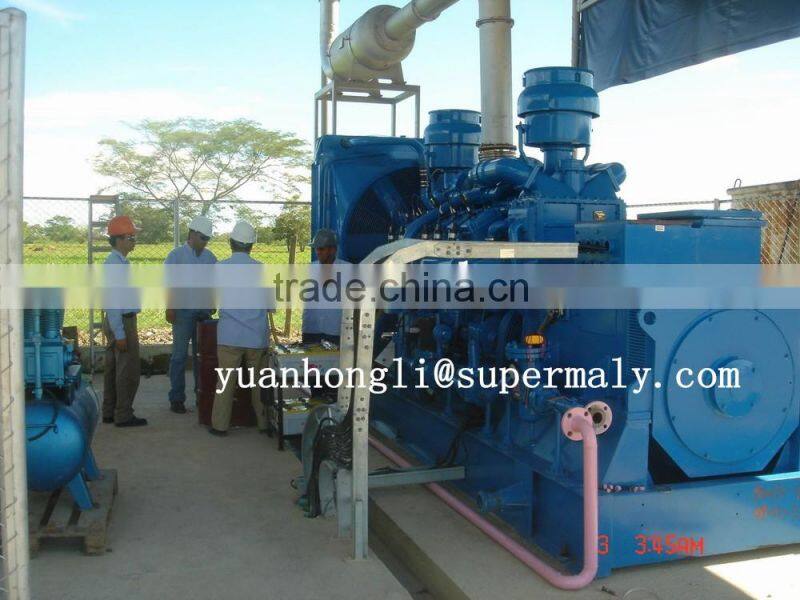 1MW gas generator from supermaly power