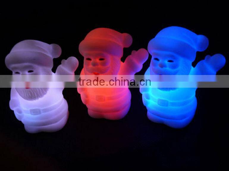 Merry christmas color LED christmas father,animated father christmas