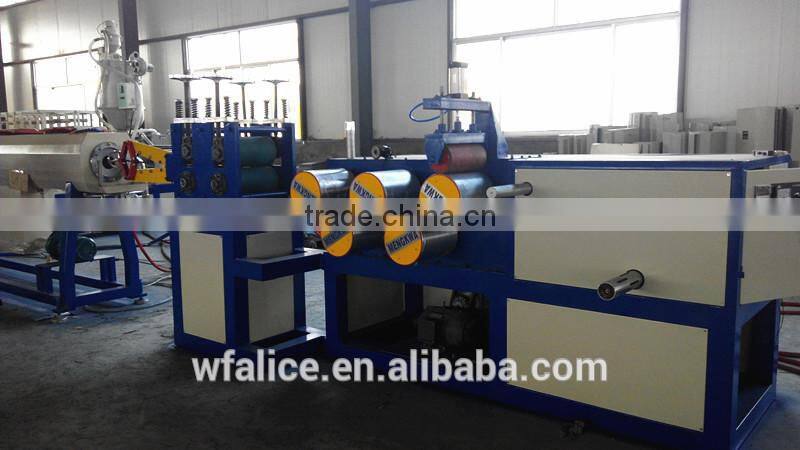 pvc flat pipe machine
