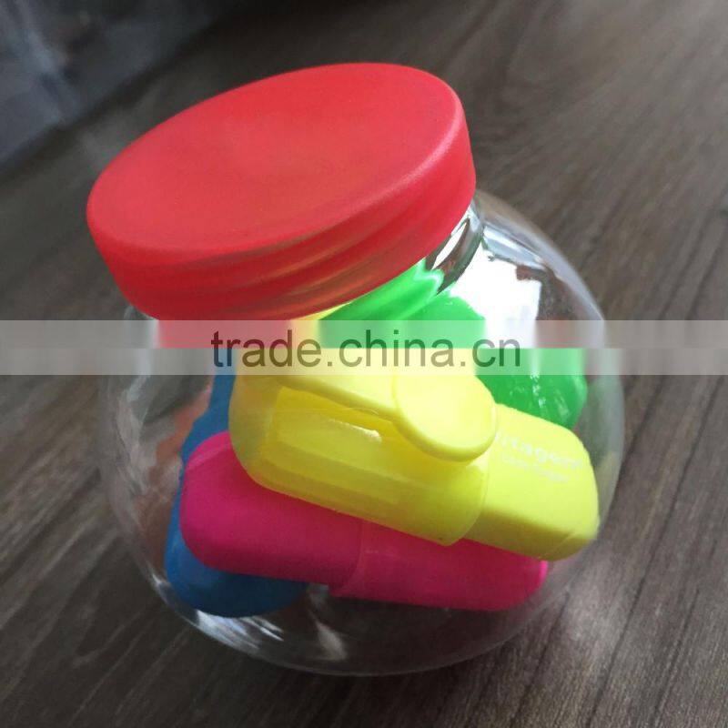 Hot Selling Promorion Item Set for Children Custom Logo Pen Highlighter