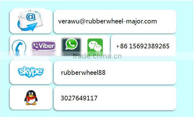 Alibaba trade assurance 6 inch small pneumatic caster wheel