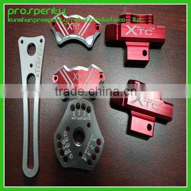 high quality good treatment aluminum metal auto parts combination