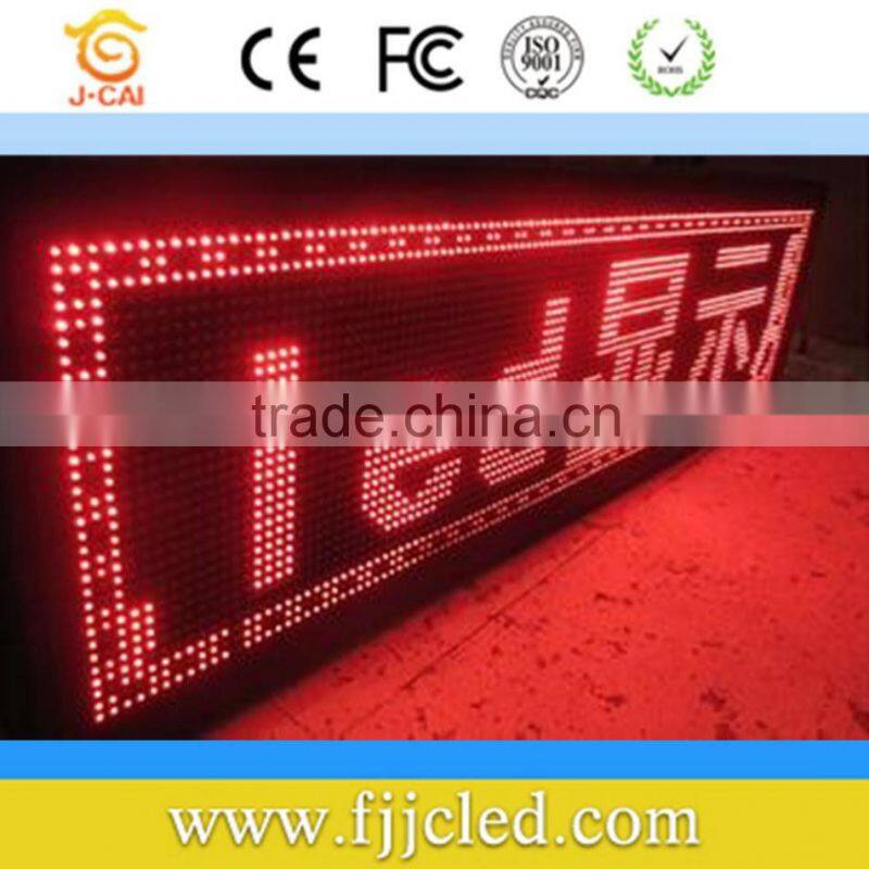 P10 single color outdoor led display manufacturers