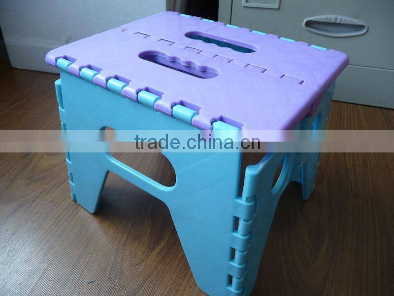 Made in china Mini plastic portable Folding step stool