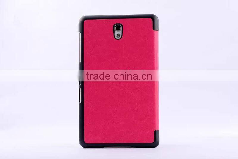 Crazy Horse Pattern Pouch Leather Case for Samsung Galaxy Tab S T700 F-SMT700LC003