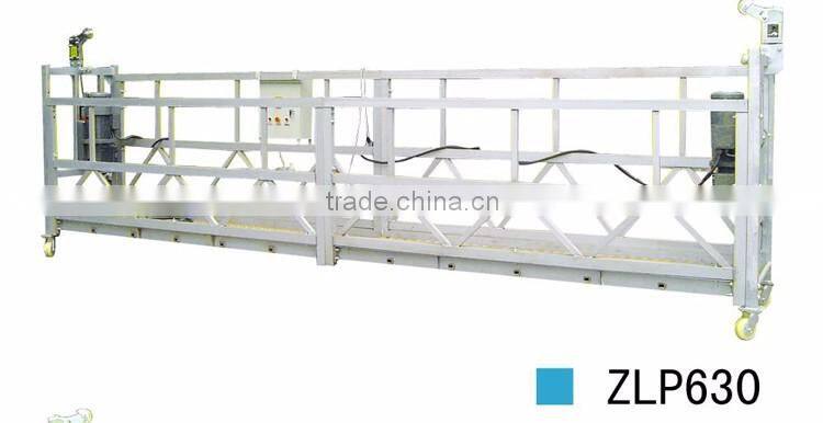 2016 ZLP800 construction Aluminum Alloy Suspended Platform