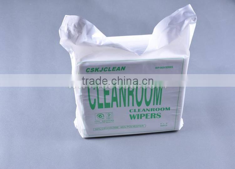0609 Polyester Fiber Cleanroom Wiper 8.5"X8.5"