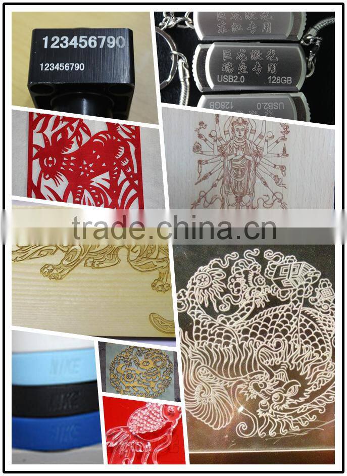 fiber laser marking machine for Advertising,acrylic,decoration industry special JL-KB