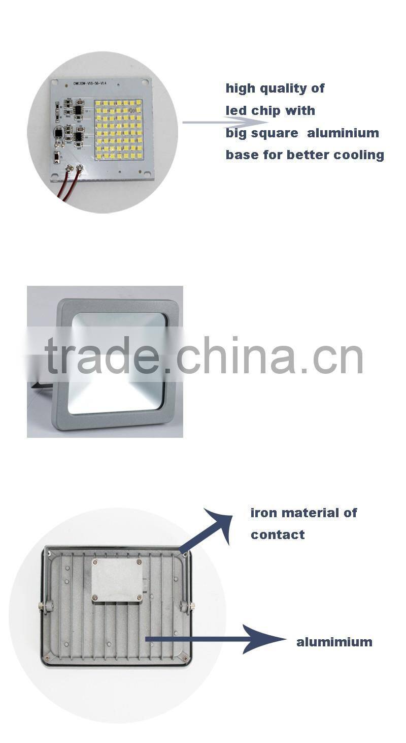 ultra slim 10w 20w 30w 50w outdoor led flood light with adjustable stand