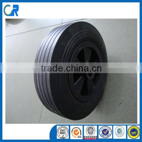 10x2 six wheels hand trolley wheels