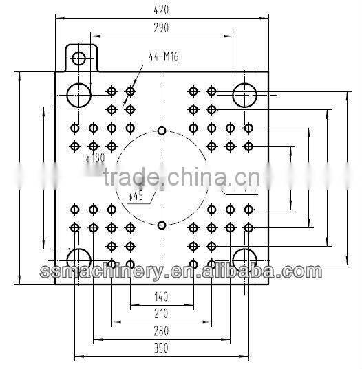 Hot sale fixed pump plastic injection machine