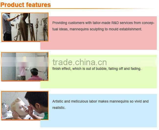 Full body transparent mannequin