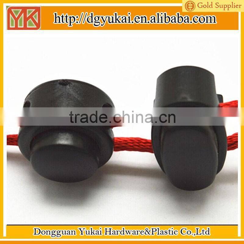 Yukai Plastic spring cord stoppers for bag accessories