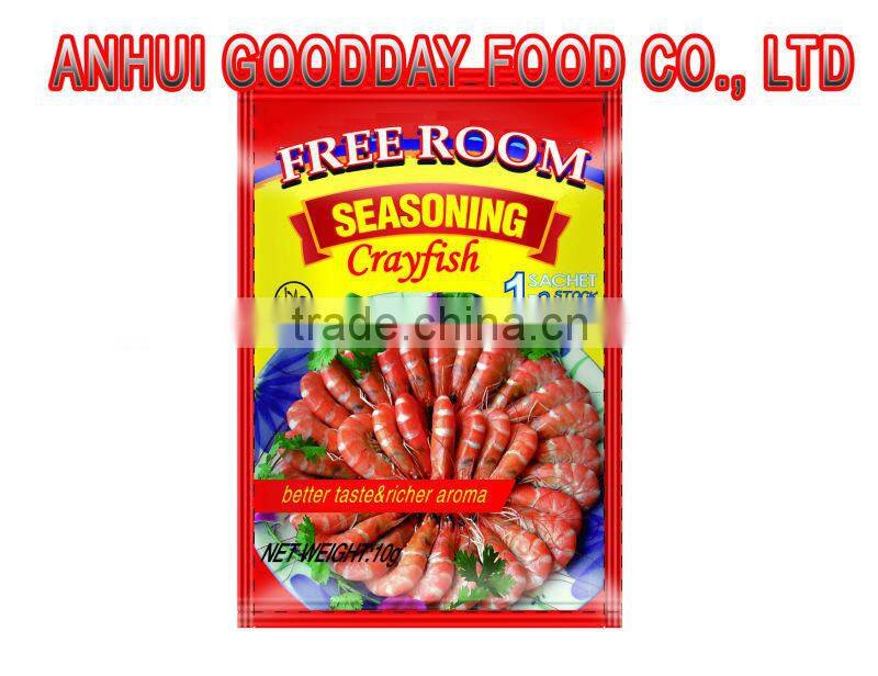 10G/sachet*12*50 Halal Shrimp Flavor Bouillon Seasoning Powder