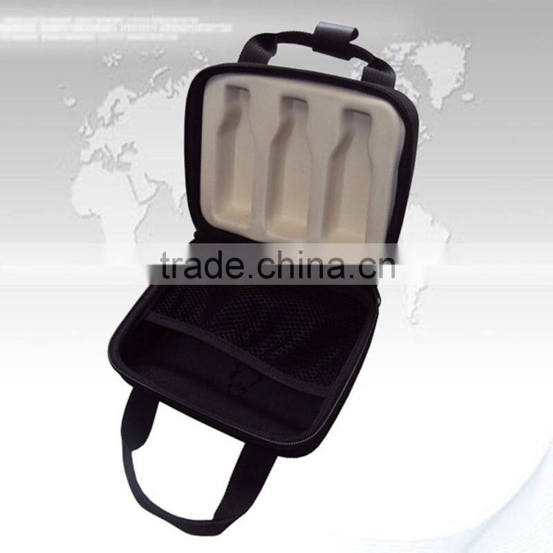 durable fancy eva wine carrying bag /case