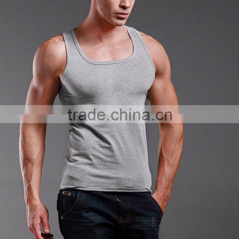 fashion pocket gym singlet Y-back
