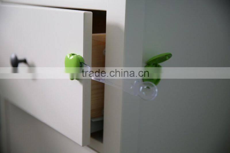 Babymatee Furniture child safety door lock,plastic adjustable child safety drawer lock