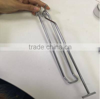 Wire Display Hanging Hooks with Price Tag 3 Line Power Pegboard Hook