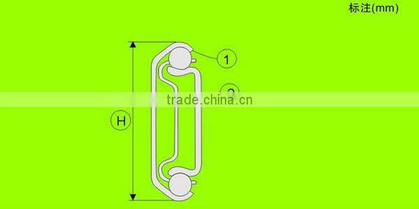 With ISO certificate steel colorful zinc plated furniture cabinet drawer ball bearing slide