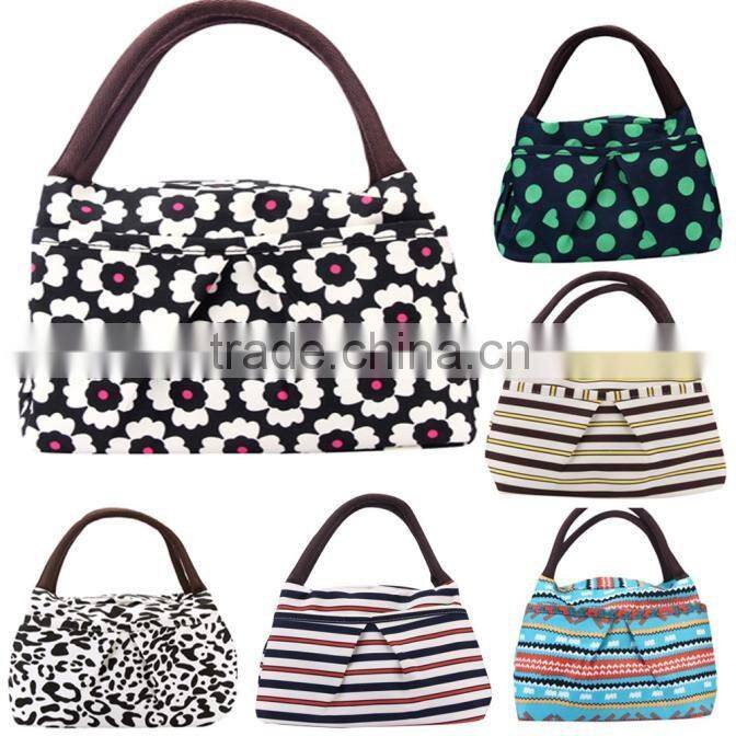 Thermo Thermal Lunch cooler Bag Women Kids Tote Zipper Cooler Insulation