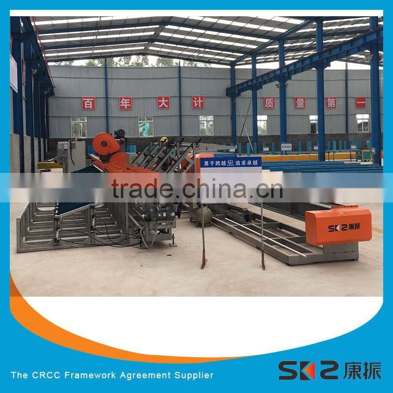 CNC automatic deformed reinforcing bar cutting and bending integrated machine