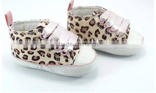 baby shoes cheap pink leopard print baby