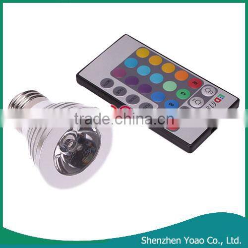 Remote Control LED bulb E27 Price LED Spotlight Lamp