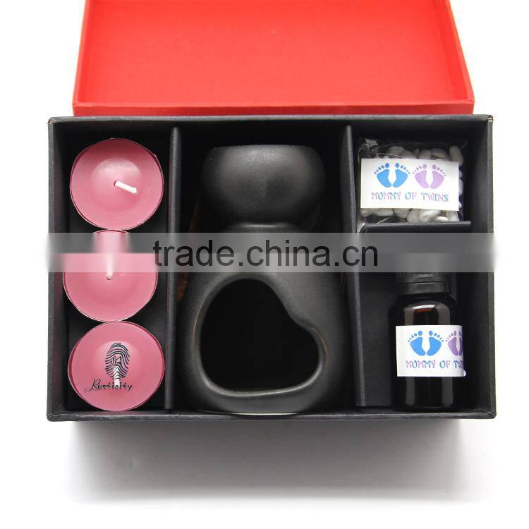 Wholesale and eco-friendly ceramic diffuser with scented candle