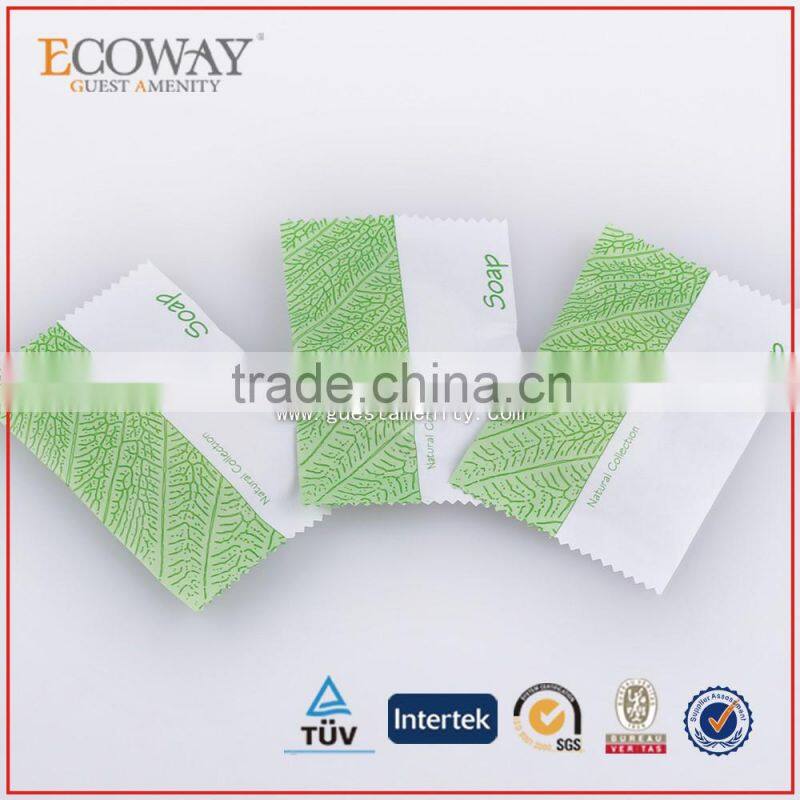 natural citrus body soap hotel soap plastic packaging sachet