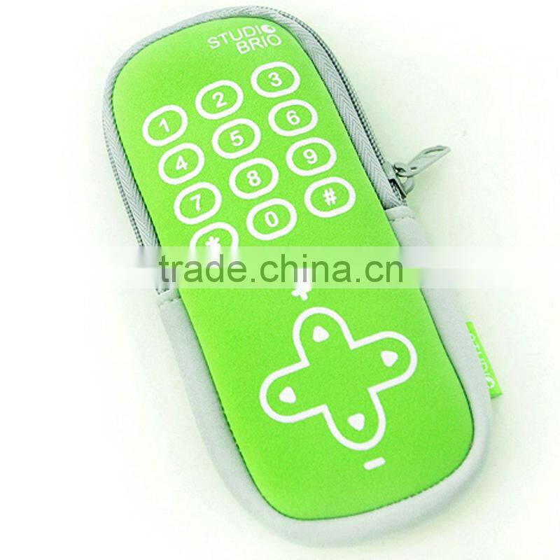 Cheap Eyewear bag, lighted ballpoint pen, neoprene pouch