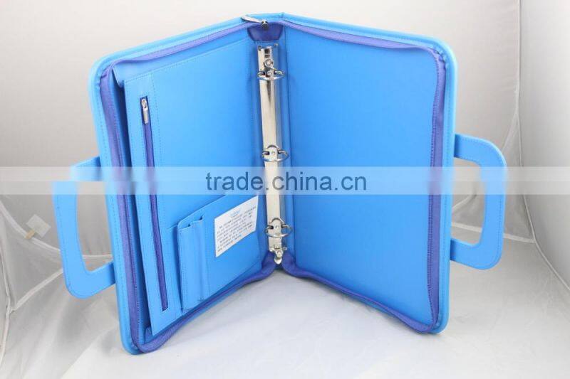 Faux Leather Portfolio, Handle Portfolio