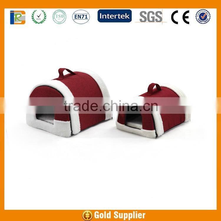 wholesale soft plush stock cat caves doggie carrier