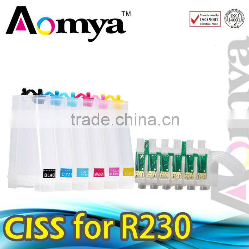 Continuous Ink Supply System Type and Compatible for Epson ciss ink system for Epson R230 R210 R310 R350 RX510