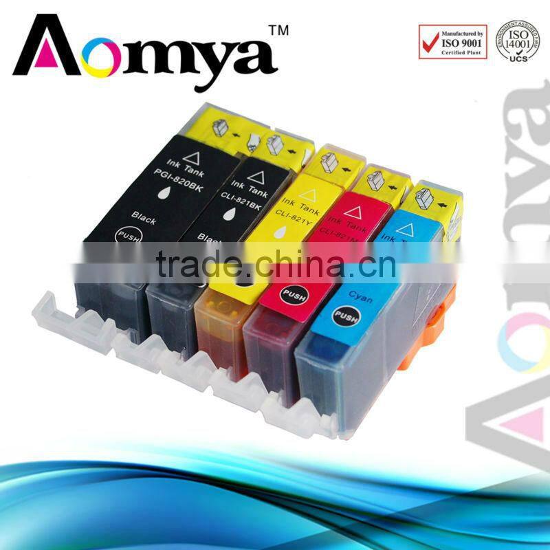 Cheap!!!!pgi-820 cli-821 compatiable ink cartridge for canon mp568