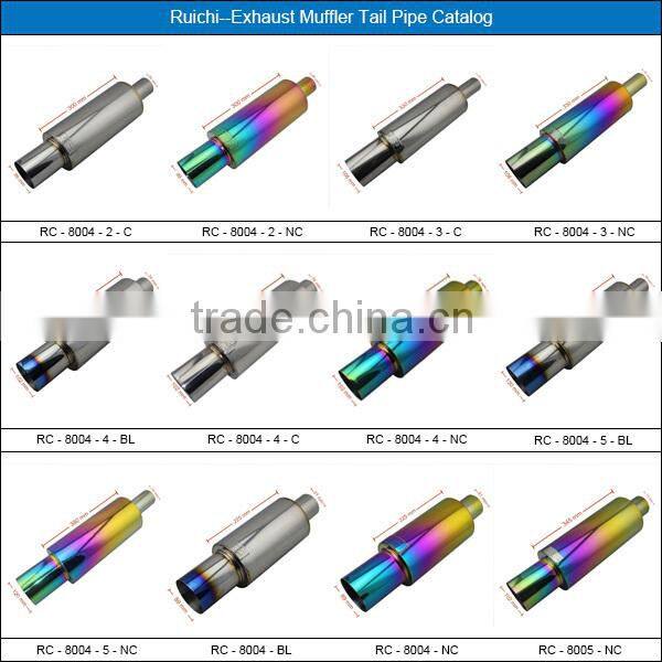 Professional Manufacturing Stainless Steel Neo Chrome Exhaust Pipe Tip