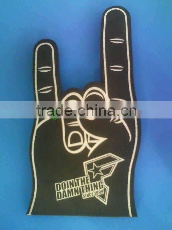 2013 new style and various colours cheering foam hand