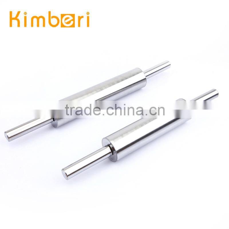 Mirror Finish FDA/LFGB Utility New Design Easy-Clean High-Quality Stainless Steel Rolling Pin