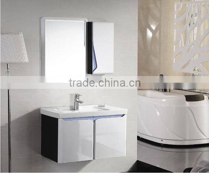 ROCH 8028 Hot Sales Plywood High Glossy Paint Bathroom Vanity