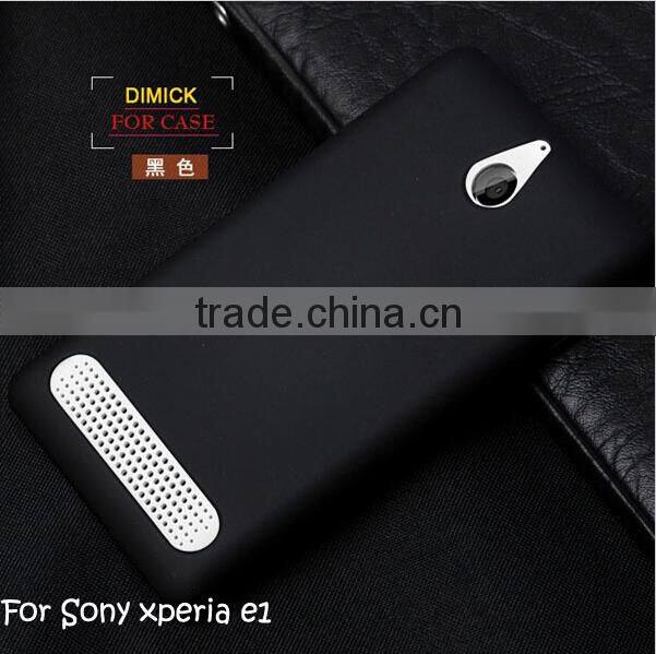 Frosted Matte Skin Hard Plastic Case For Sony Xperia E1