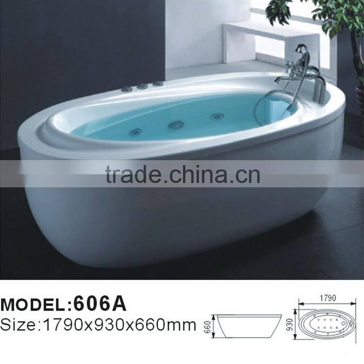 CLASIKAL oval acrylic massage material model design bathtub