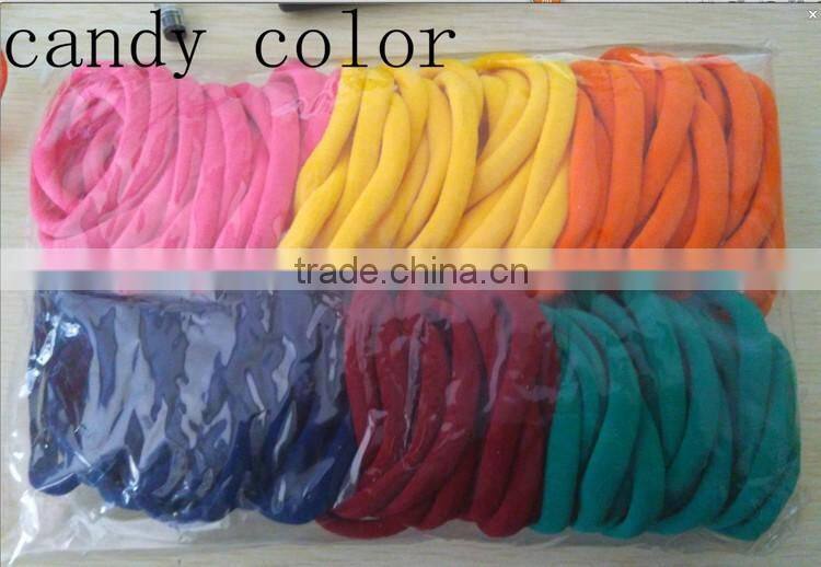 lace women hair accessories thick flower custom elastic hair tie