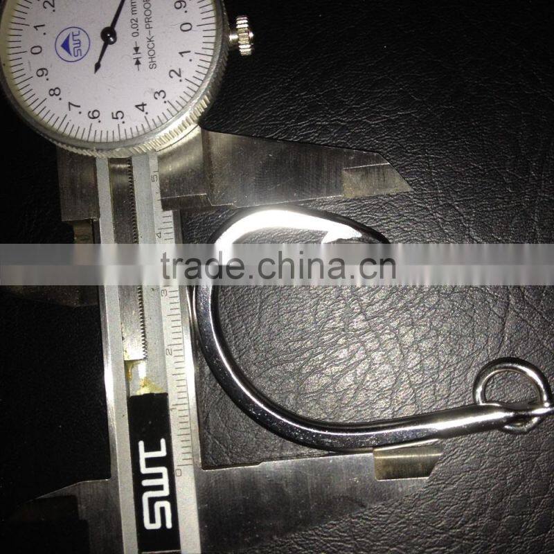 stainless steel tuna fish hook for longline sea fishing 13/0 15/0