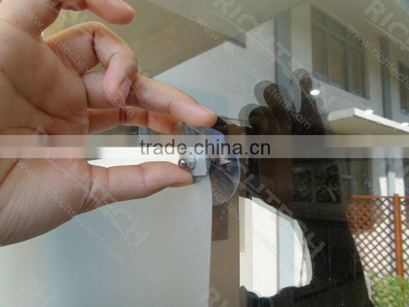 Suction cup film for projection and display from Rich Tech